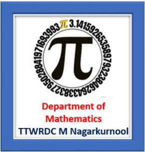 Department Of Mathematics Logo